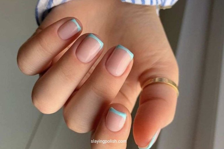 short-french-tip-nails