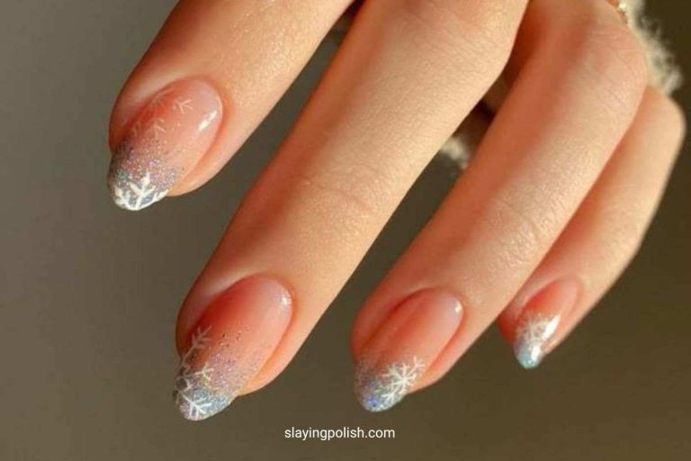 elegant-almond-shape-french-nails