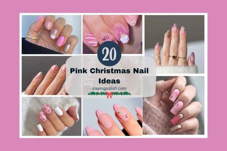 pink-christmas-nails