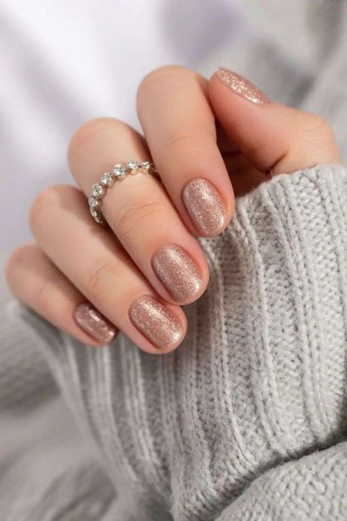 Modern-Sparkle-Winter-nail-ideas