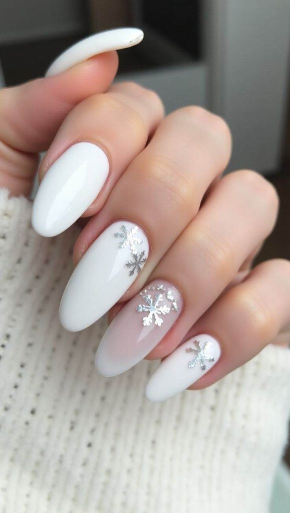 classy-White-christmas-nail-ideas-2025