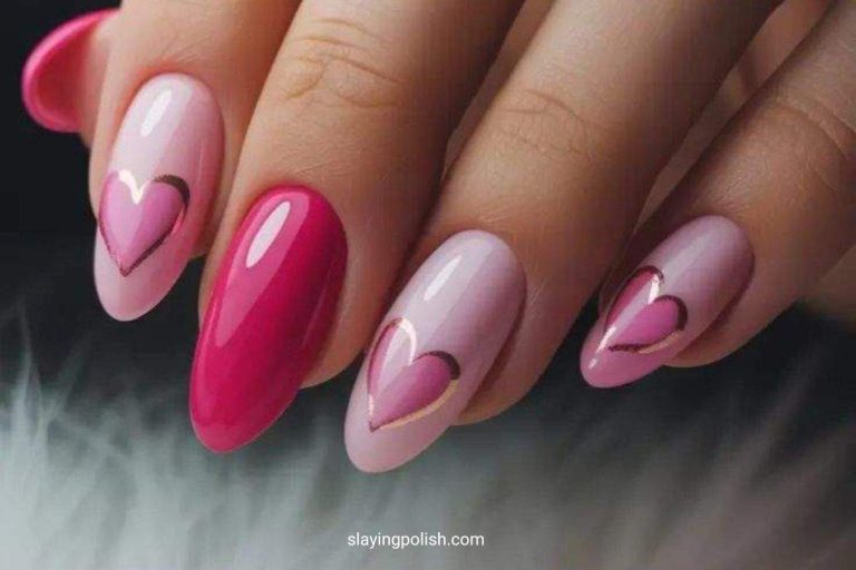 pink-valentine-day-nails