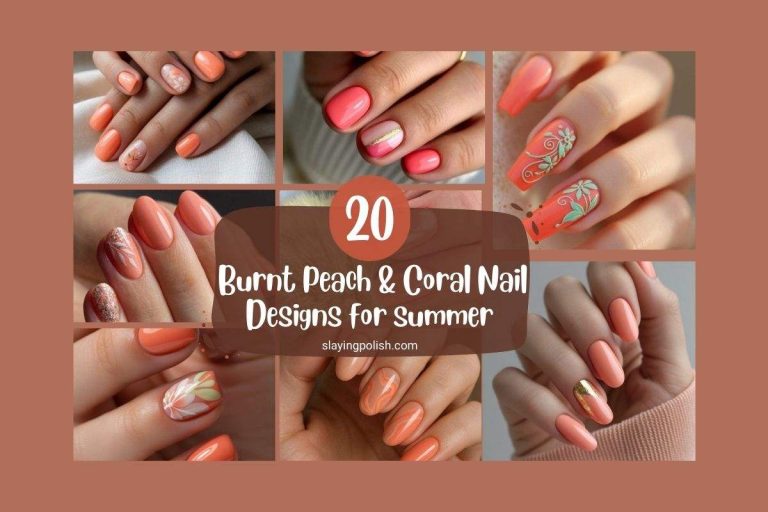 coral-summer-nails