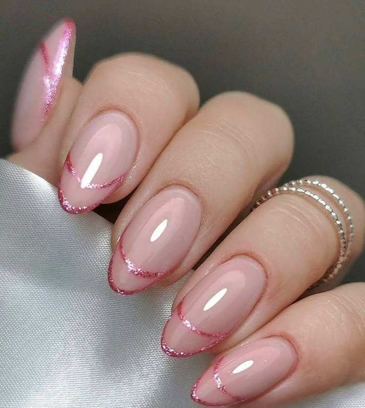 Short-pink-spring-nail-ideas