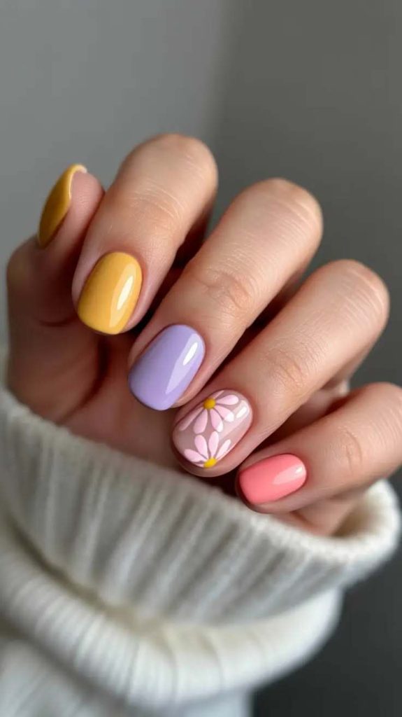 low-maintenance-Short-April-Nail-Ideas