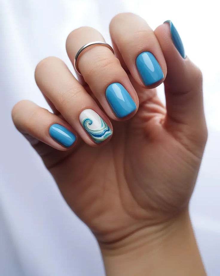 Trendy-Beach-wave-nail-designs-for-summer
