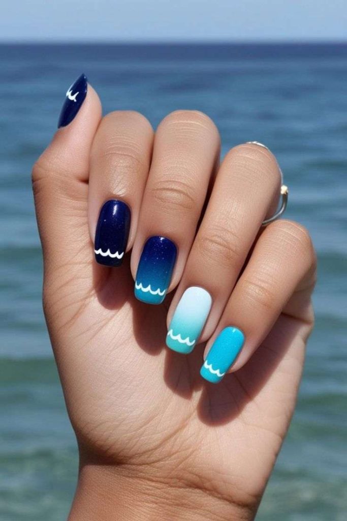 Beach-wave-nail-trend-for-summer