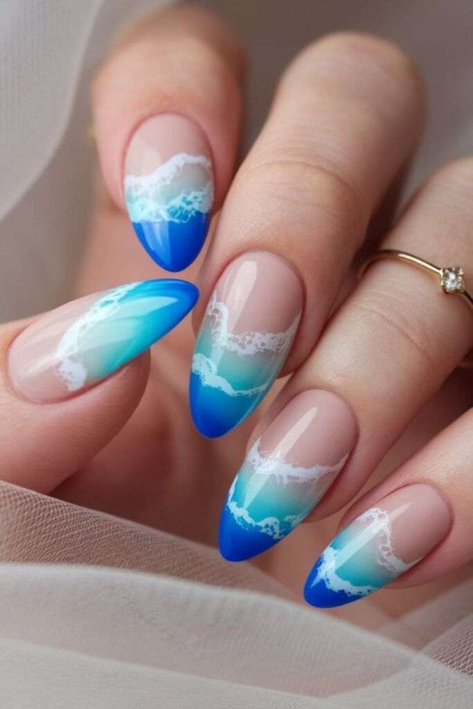 Beach-wave-nail-trend-for-summer